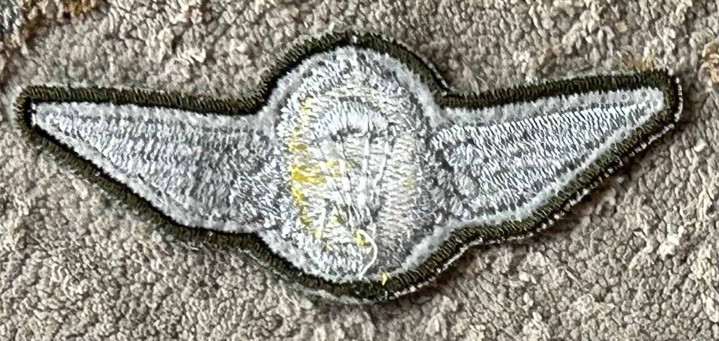 Bophuthatswana Special Forces Free Fall Parachute Wing Yellow Center - Bateleur Militaria