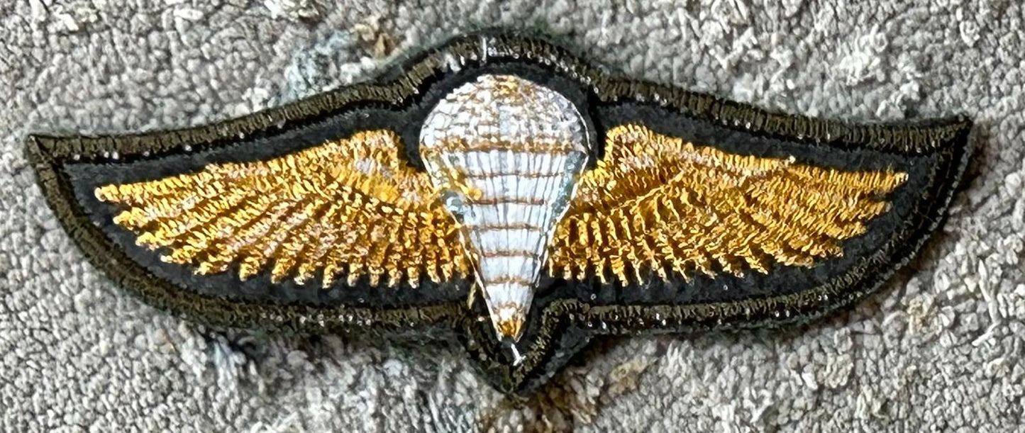 Zambia Advanced Static Line (+50) Gold Wings with Blue Behind the Lines 2nd Issue