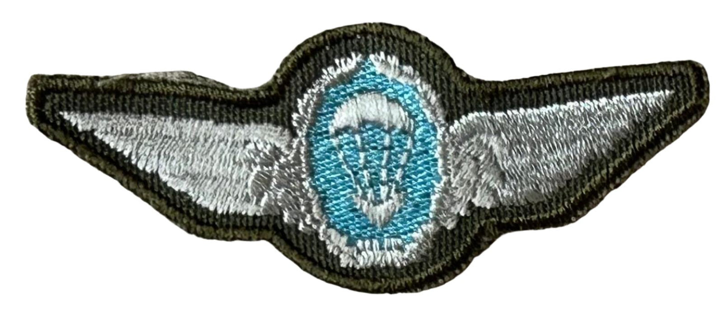 Bophuthatswana Special Forces Dispatcher Parachute Wing Blue Center - Bateleur Militaria