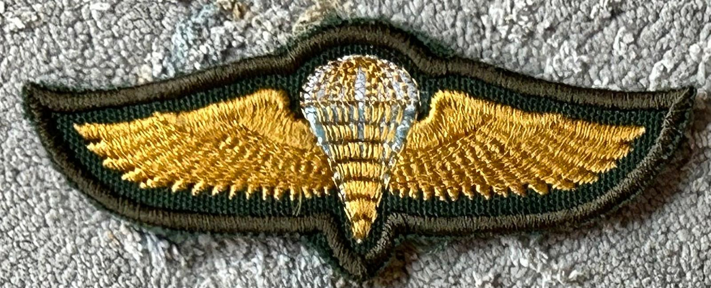 Zambia Advanced Static Line (+50) Gold Wings with Blue Behind the Lines 2nd Issue