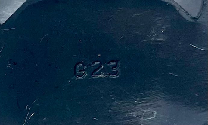 USAF Senior Flight Surgeon Wing 3" Hallmarked - Bateleur Militaria