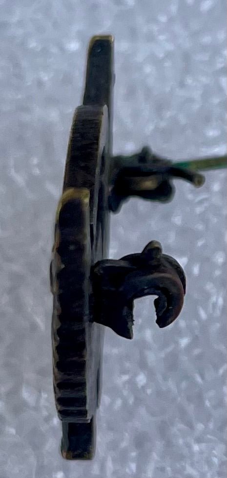 South Africa (SAAF) Rare Original Korean War 2 Squadron P - 51 Flying Cheetahs Pin - Bateleur Militaria