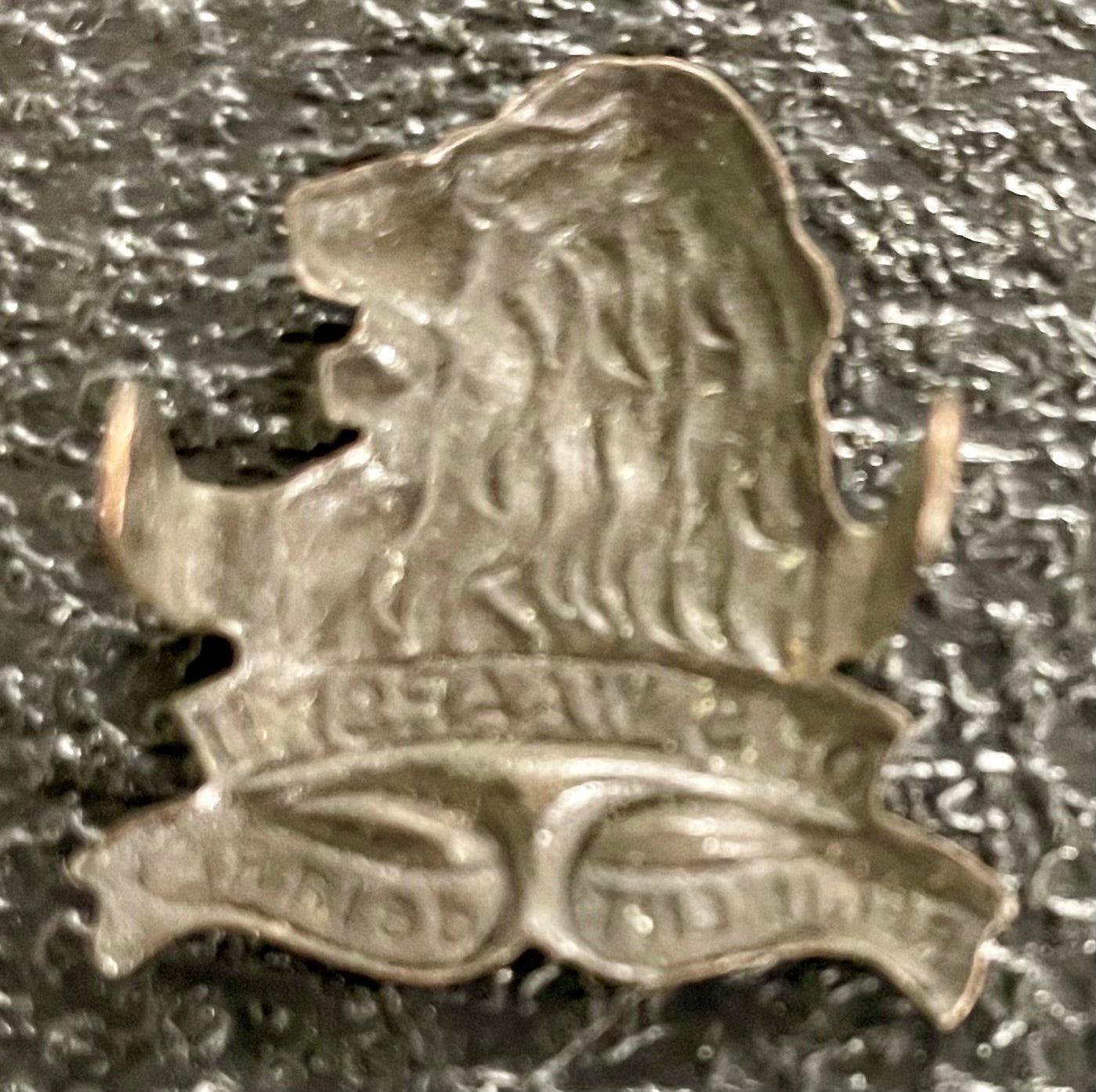 South Africa (UDF) Regiment De La Rey Collar Badge 1939 - 1945 - Bateleur Militaria