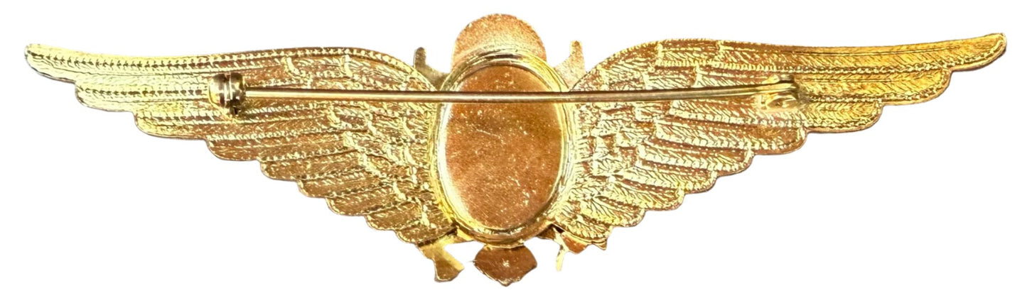 USAAF WW2 Sweetheart Pin Beautiful Detail 3" - Bateleur Militaria