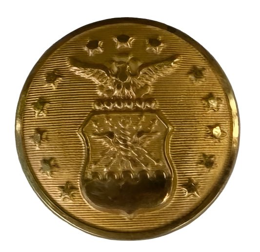 USAF Rare Transitional Gold Button 36LIGNE (15/16") Single