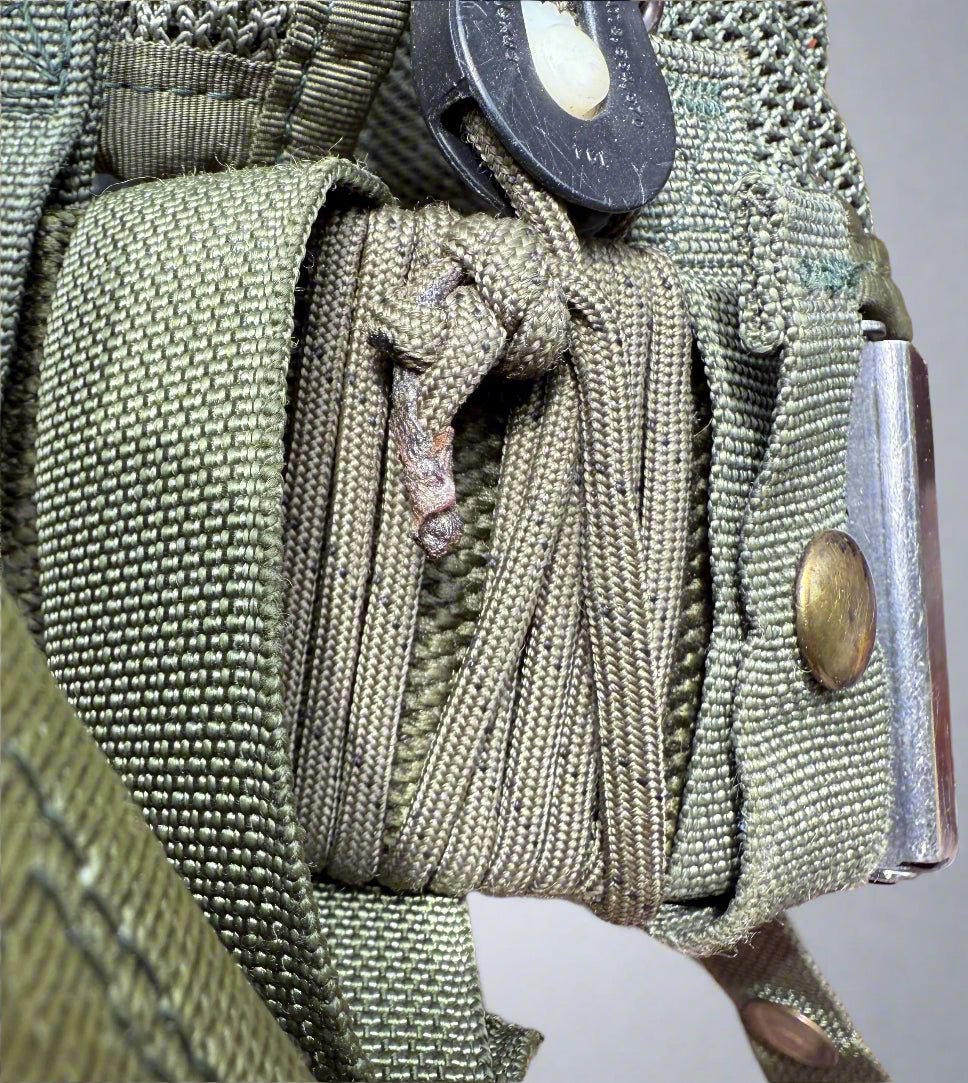 US Army Enhanced Tactical Load bearing Vest w Extra Pouches. - Bateleur Militaria