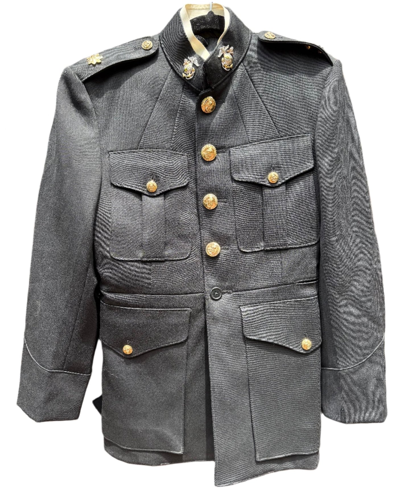 USMC Officer's Male Dress Blues Coat & Trousers Dated & Named #3