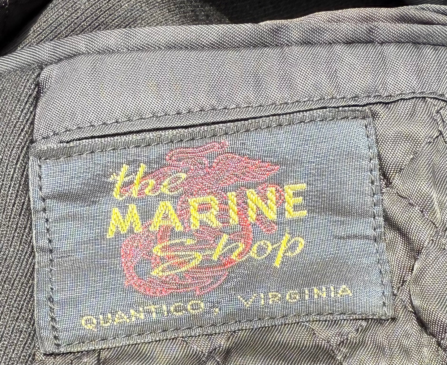 USMC Officer's Male Dress Blues Coat & Trousers Dated & Named #3