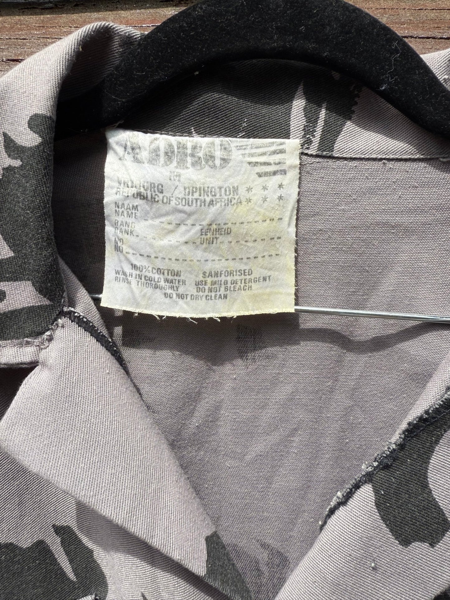 South Africa Urban Operations Camo Shirt M (Gr2) - Bateleur Militaria