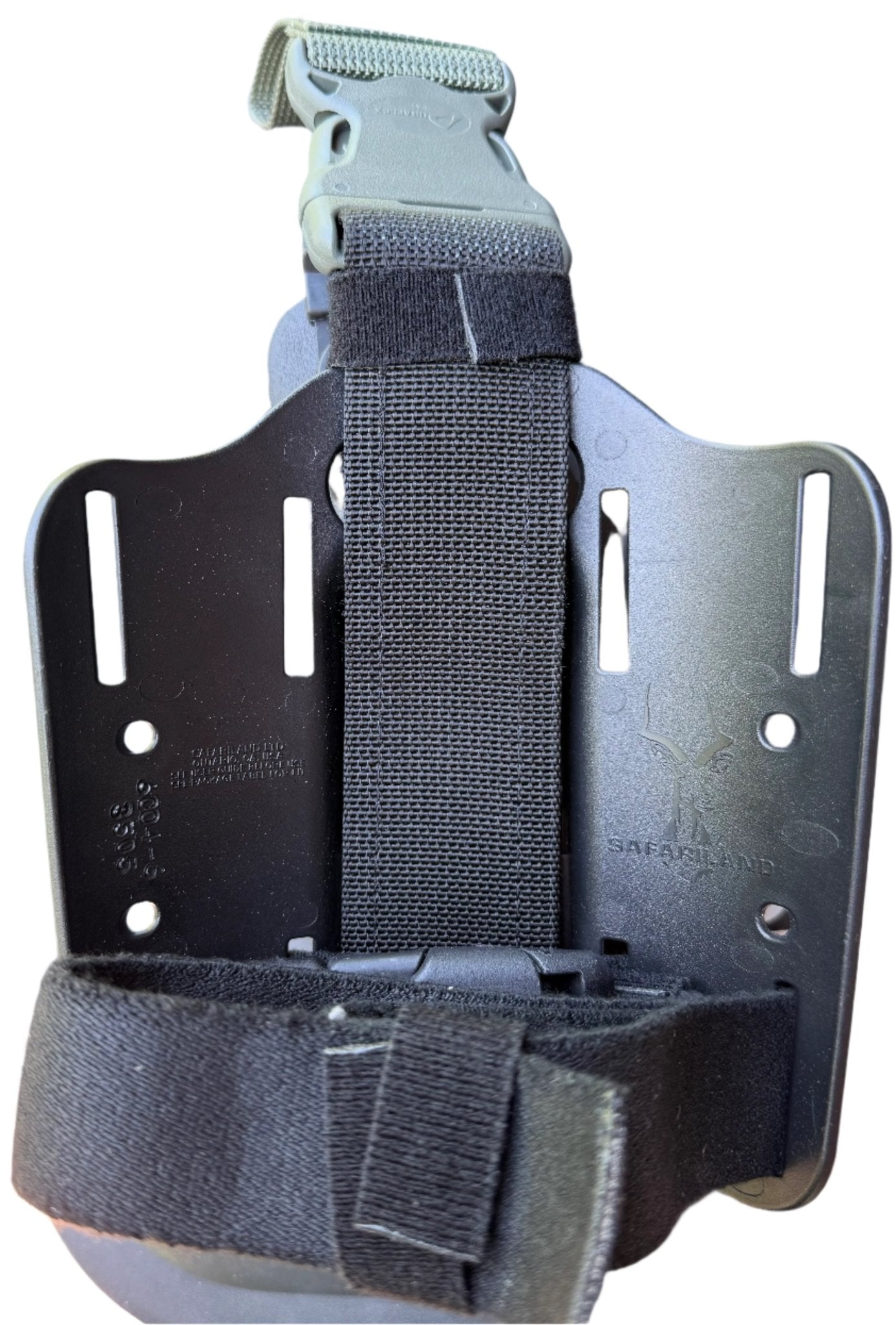 Safariland Black Leg Holster 6004-6 w Shroud & Leg Strap for Beretta 92 #BG1