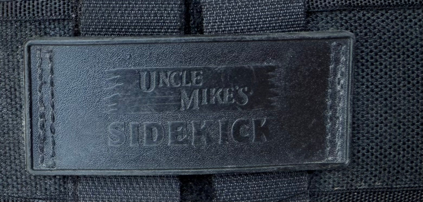 USAF Used Uncle Mikes Sidekick Nylon Shoulder Holster & Whistle - Bateleur Militaria