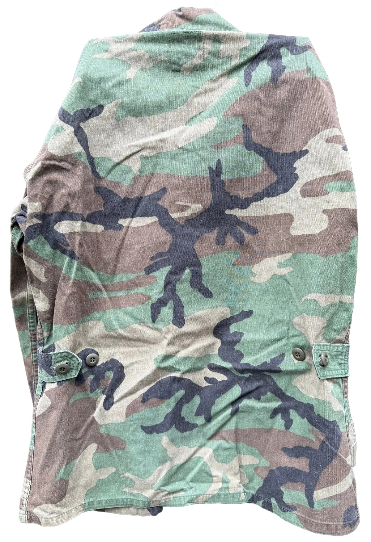 USAF Woodlands M81 Camo Badged Coat & Trousers Size S/M - Bateleur Militaria