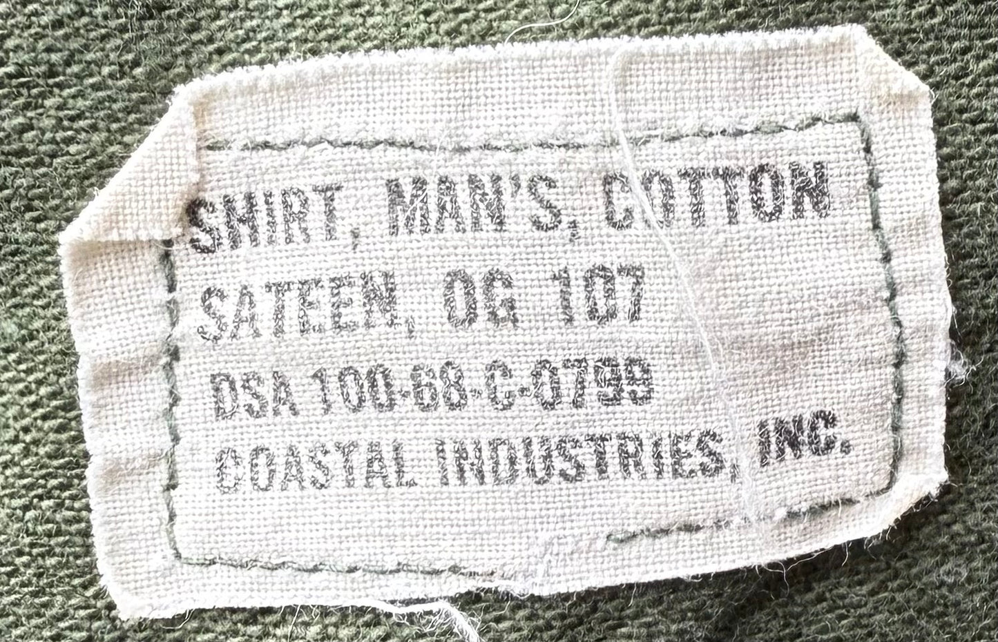 USAF OG107 (3rd Model) Shirt, Trousers & Cap Badged Vietnam - Bateleur Militaria
