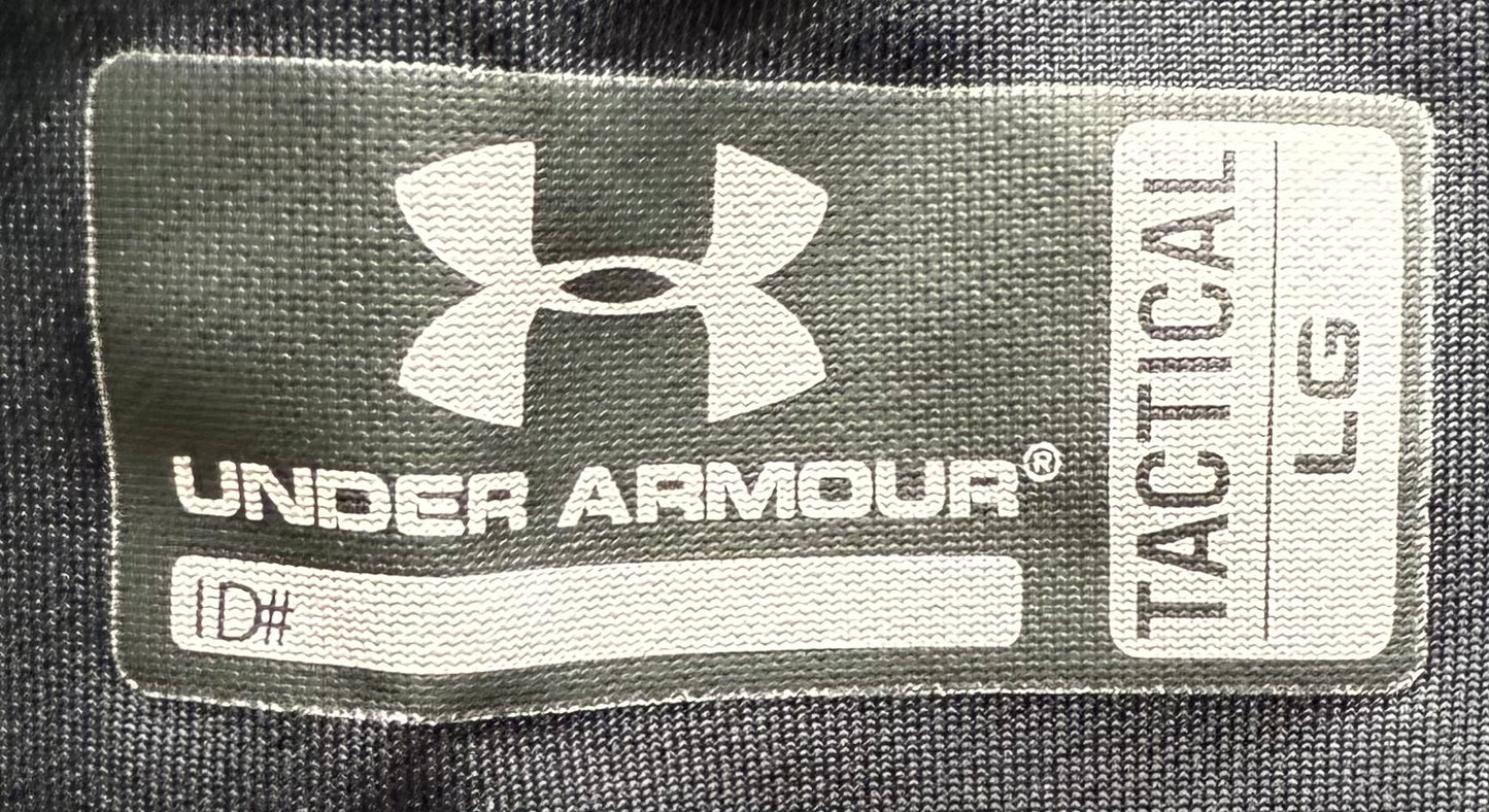Under Armour Tactical Black L/S Men's Shirt X - Large - Bateleur Militaria