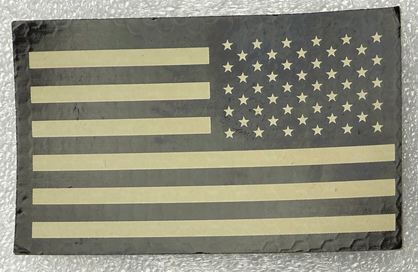 Original US Army IR - Reflective Subdued Flag Hook & Loop Back (RA) - Bateleur Militaria