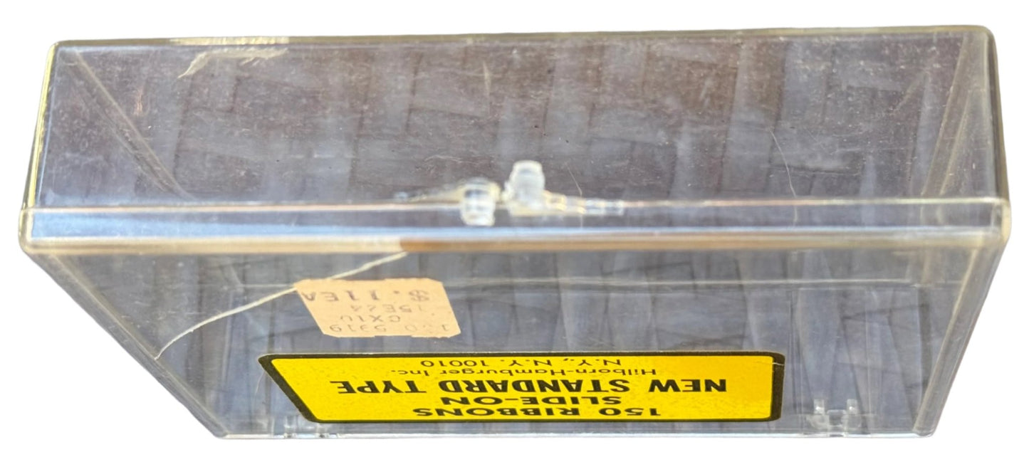 Vintage Military Ribbon Slide - On Plastic Container - Bateleur Militaria
