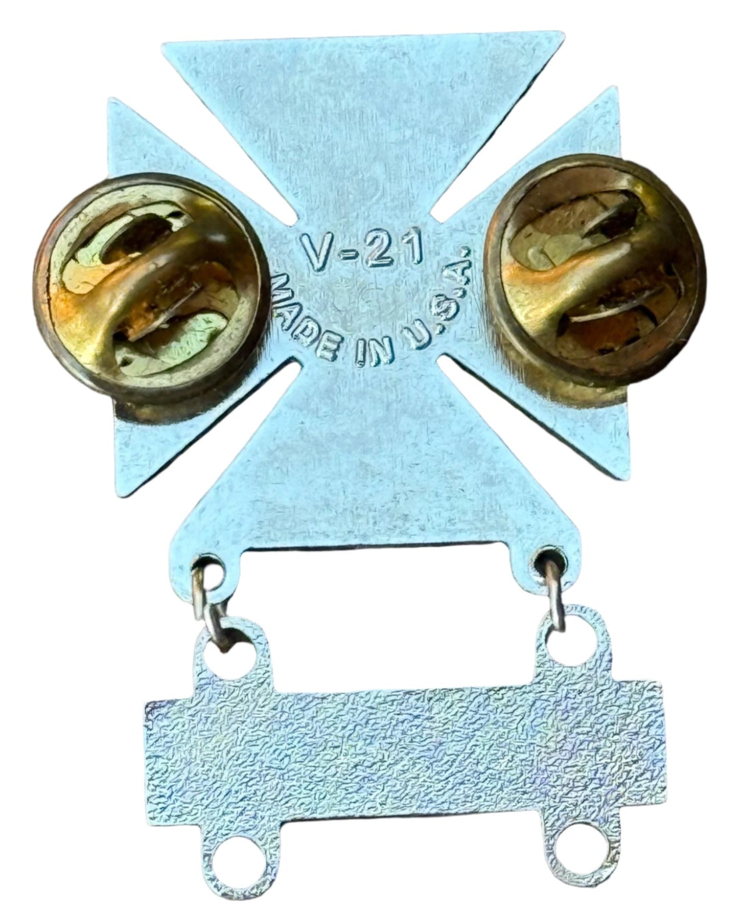 US Army Rifle Marksmanship Badge Hallmarked - Bateleur Militaria