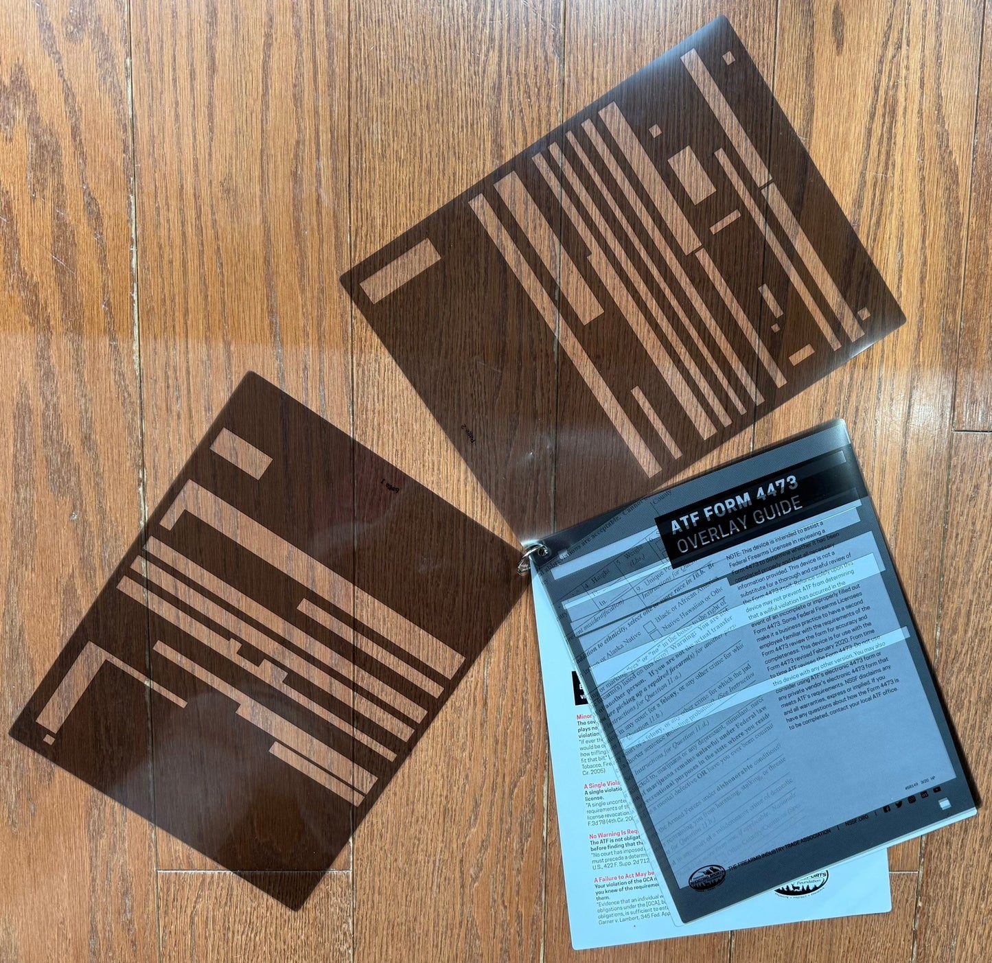 FFL Overlay for Form 4473 February 2020 Revision - Bateleur Militaria