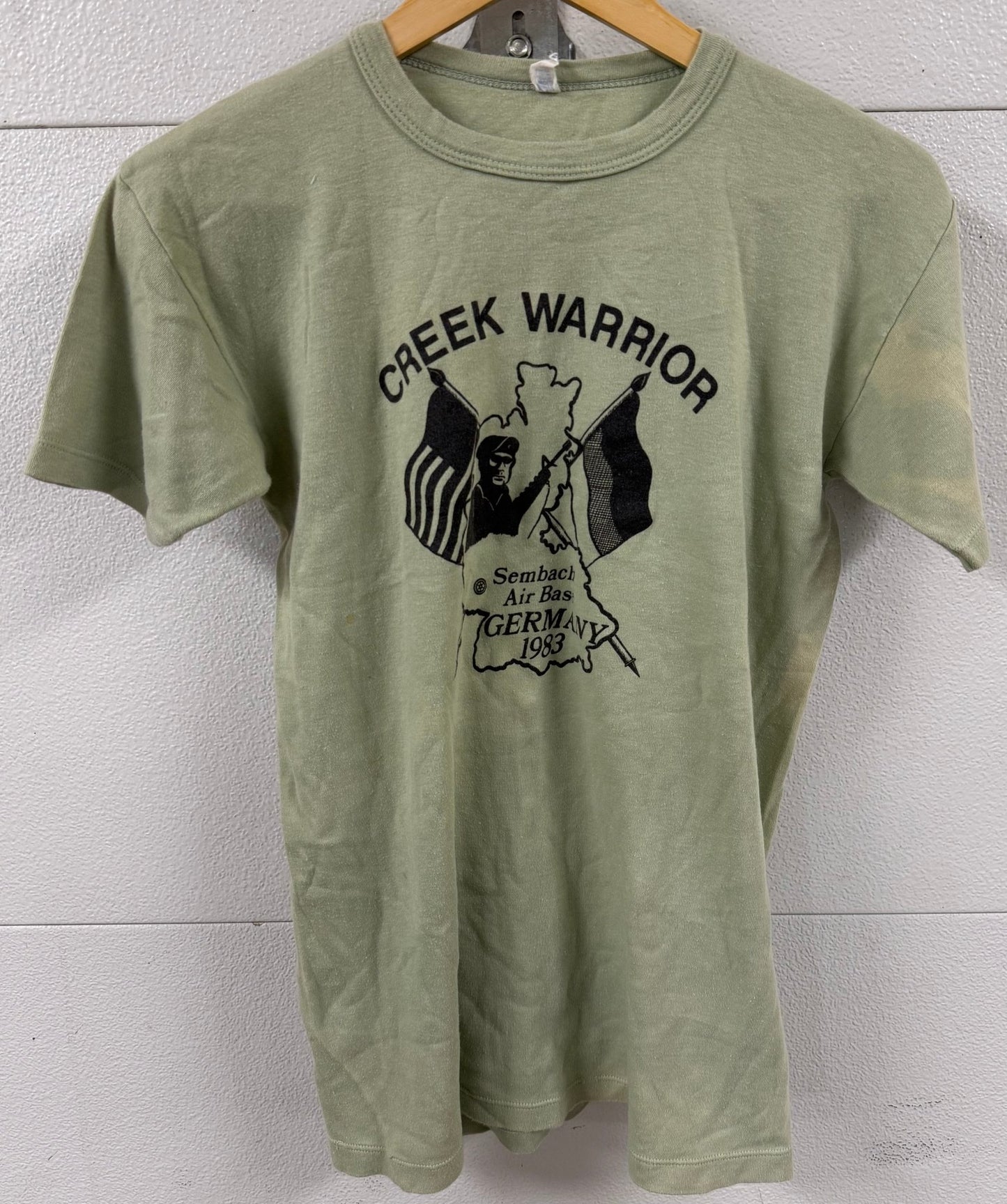 Greek Warrior Sembach Airbase Germany 1983 XL - Bateleur Militaria