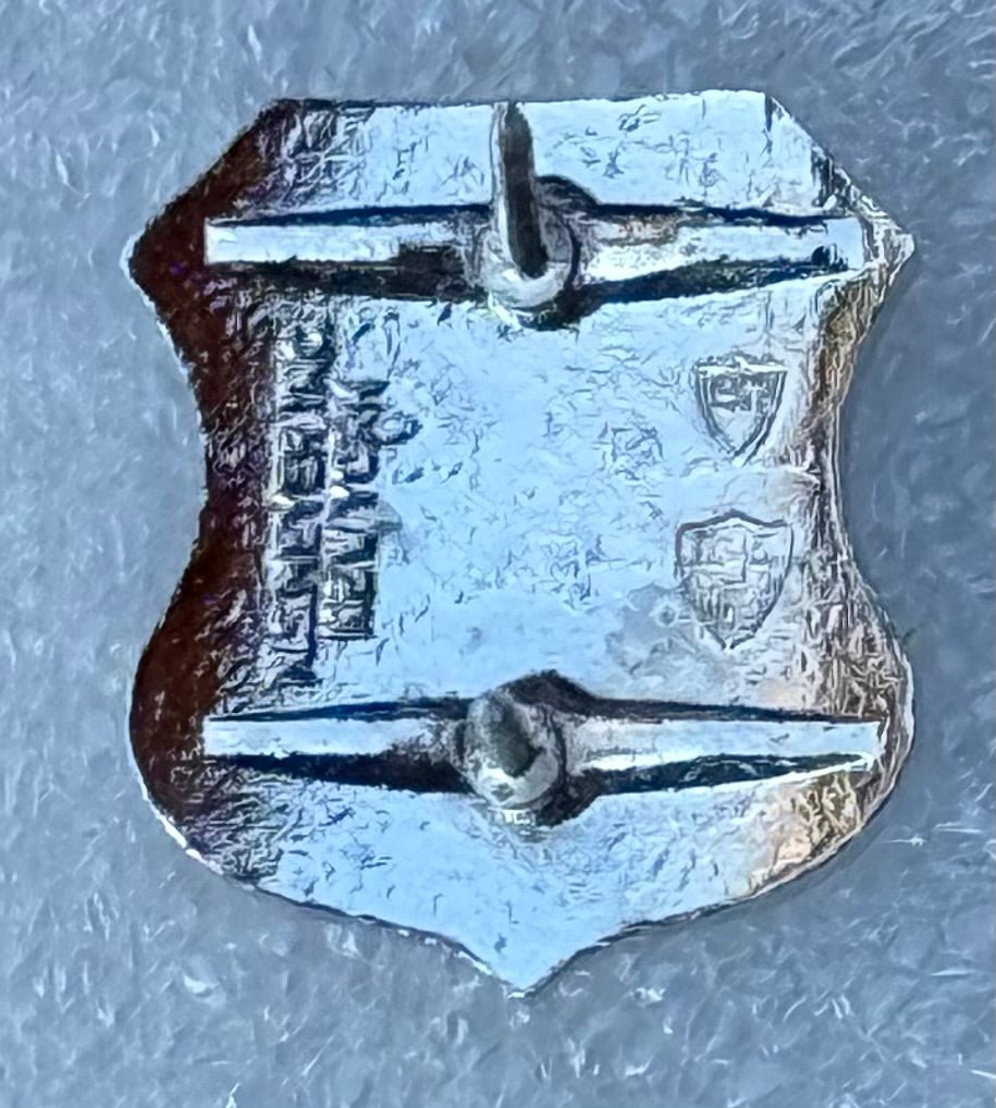 Military US Air Force Paratrooper Badge 1st Issue 1956 - 1963 era Hallmarked