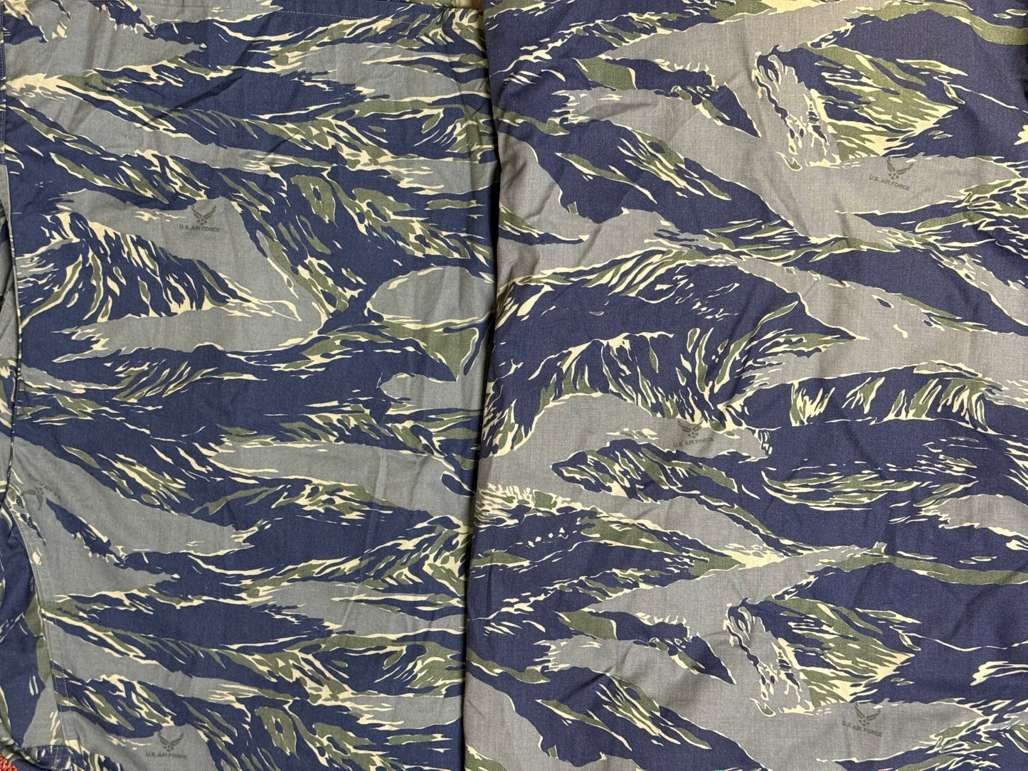 Ultra Rare USAF Experimental Blue Tiger Stripe uniform TrousersType II (34") - Bateleur Militaria