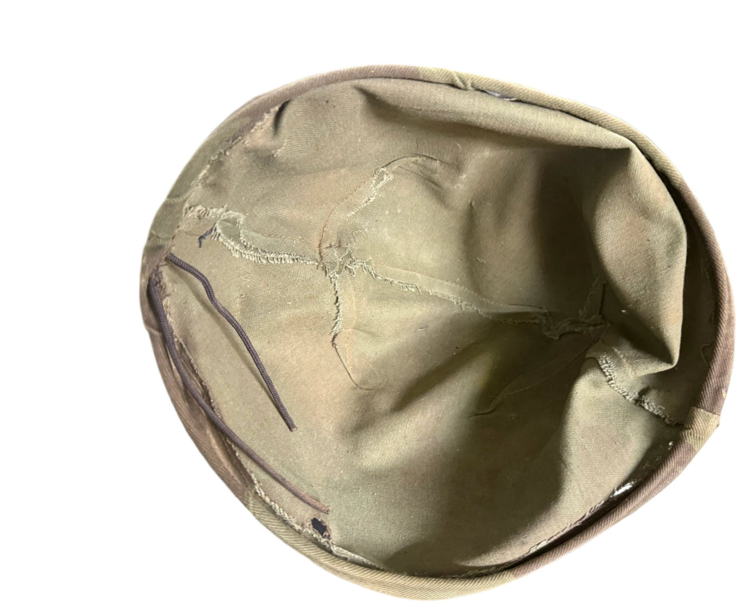 South Africa (SADF) Special Forces (Recce) Training Helmet (West German) with Camo Cover