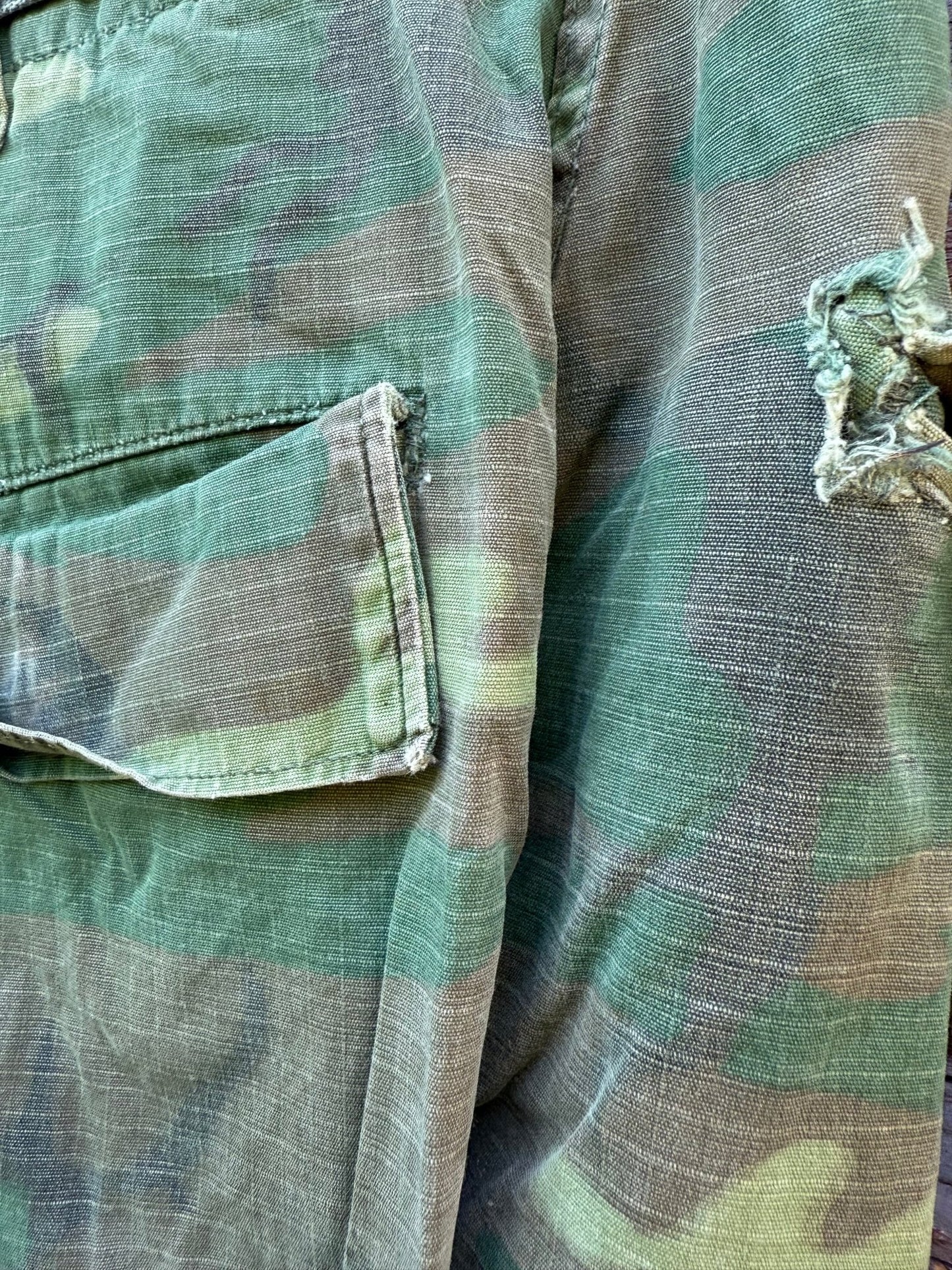 US Vietnam ERDL Green Dominant Lowland Trousers S/L 1 - Bateleur Militaria