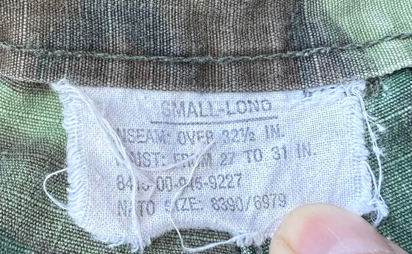 US Vietnam ERDL Green Dominant Lowland Trousers S/L 1 - Bateleur Militaria