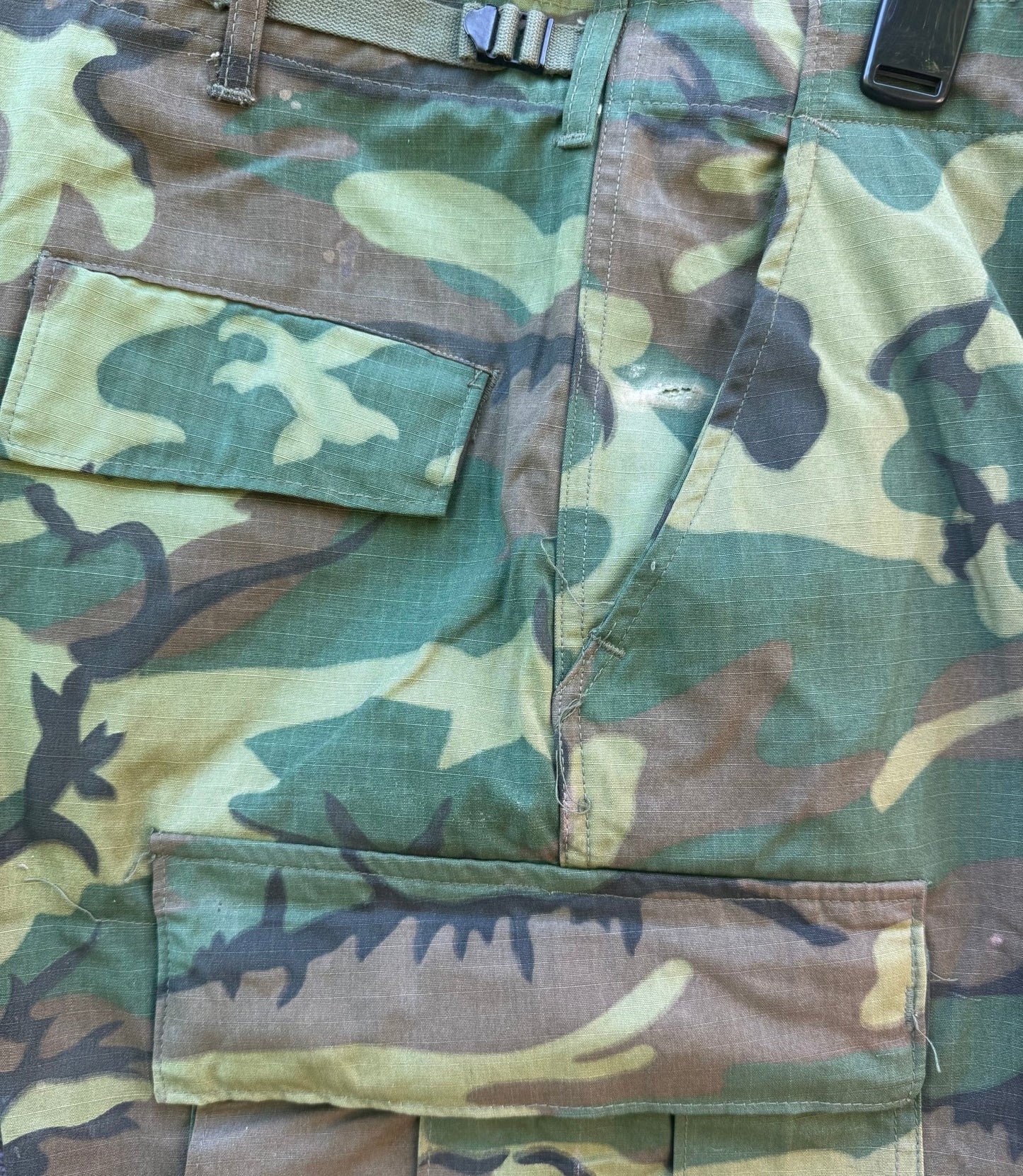 US Vietnam ERDL Green Dominant Lowland Camo Coat, Trousers & Hat Set