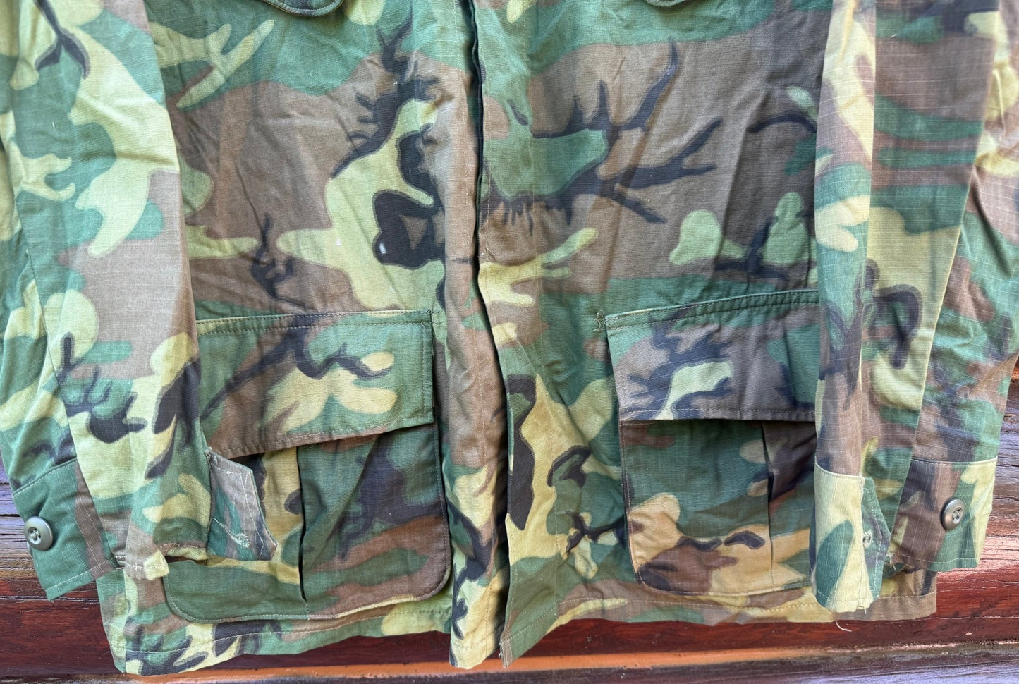 US Vietnam ERDL Green Dominant Lowland Camo Coat, Trousers & Hat Set
