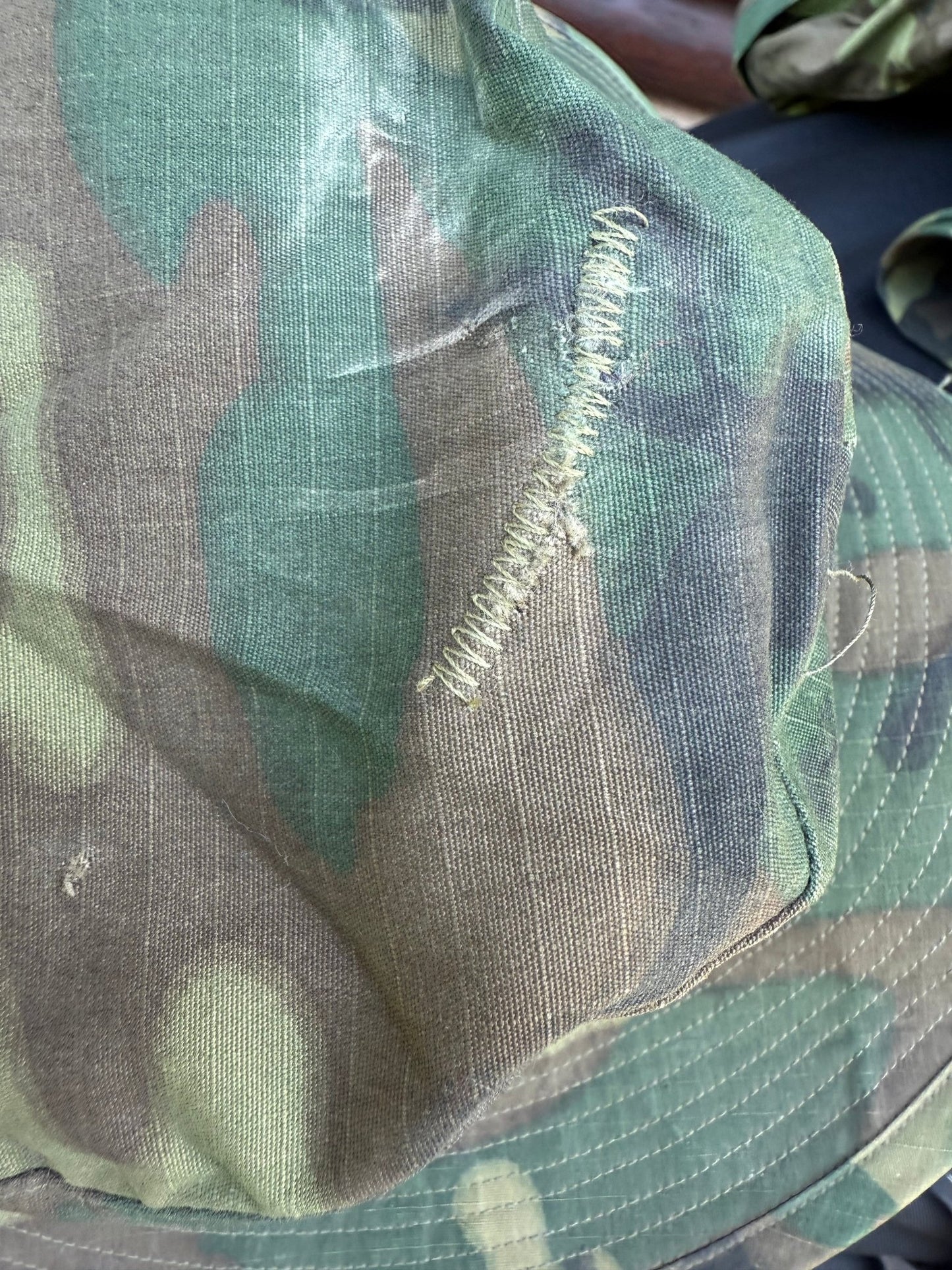 US Vietnam ERDL Green Dominant Lowland Camo Coat, Trousers & Hat Set