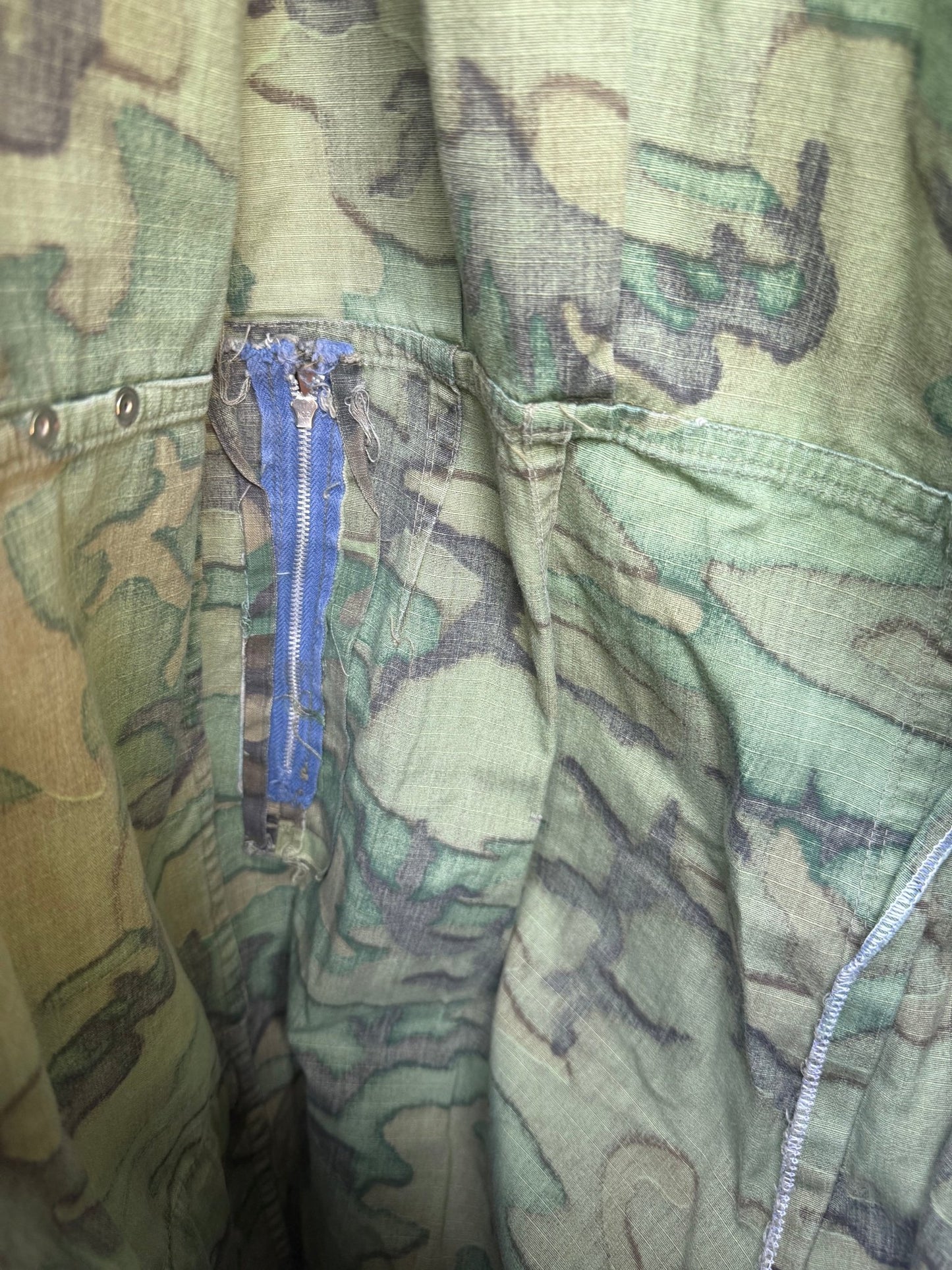 US Vietnam ERDL Flight Suit Named & Badged Size S/M - Bateleur Militaria