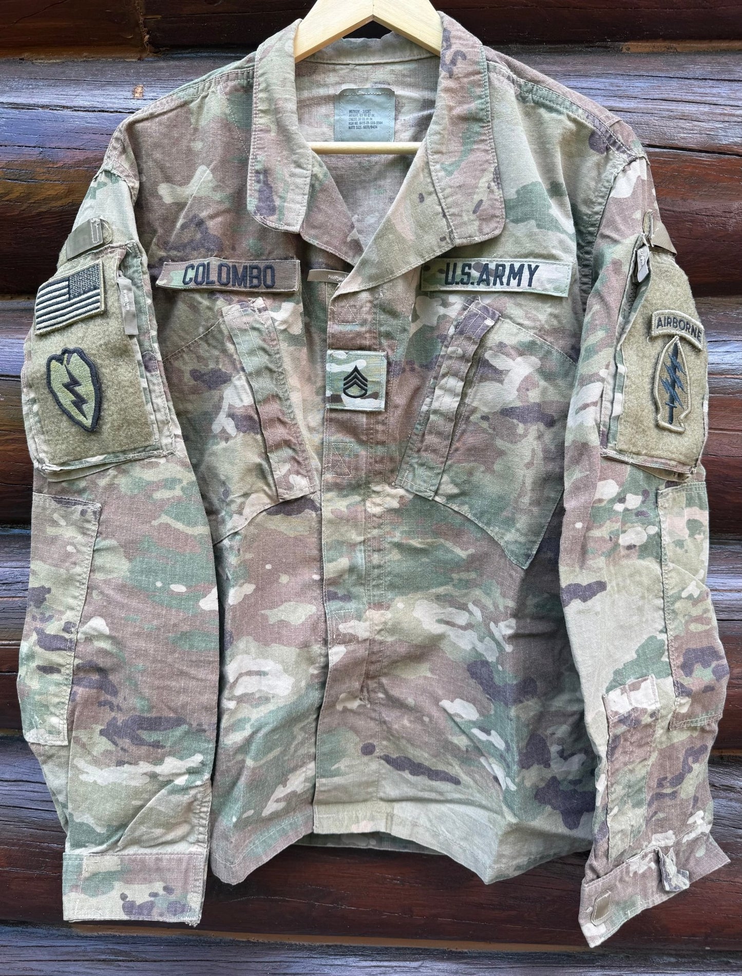 US Army Special Forces Multicam Coat M/S