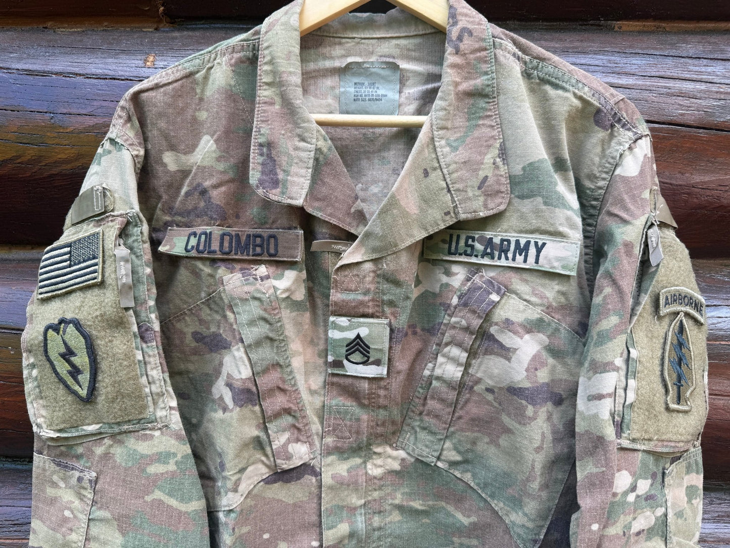 US Army Special Forces Multicam Coat M/S