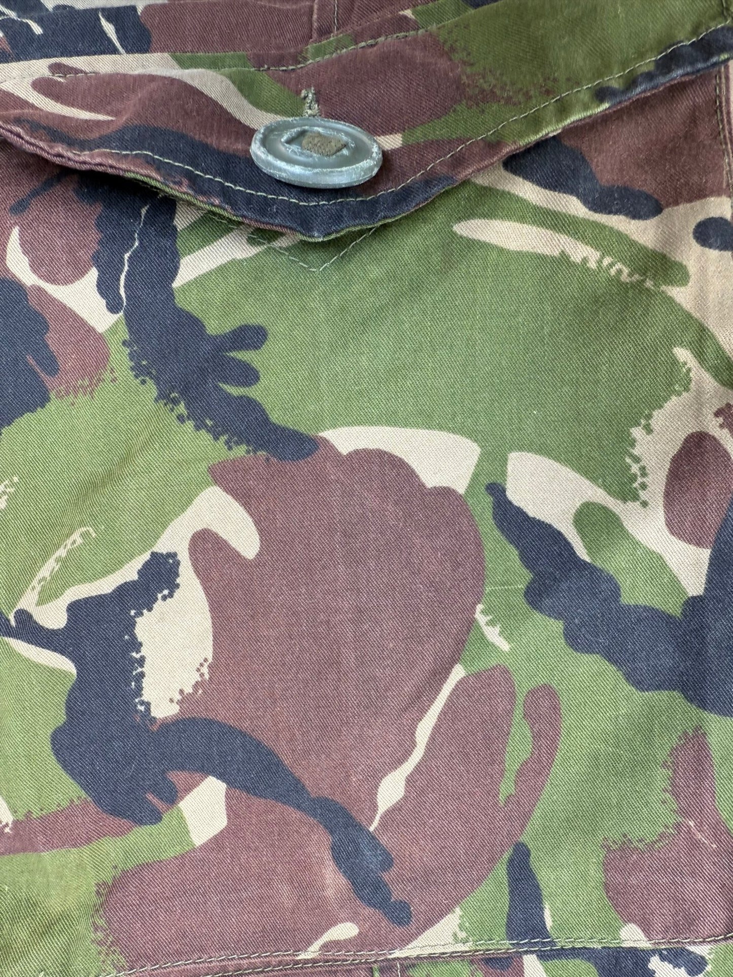 Vintage British Military Pants Adult 85/88/104 Temperate Camo Combat Trousers 34" - Bateleur Militaria