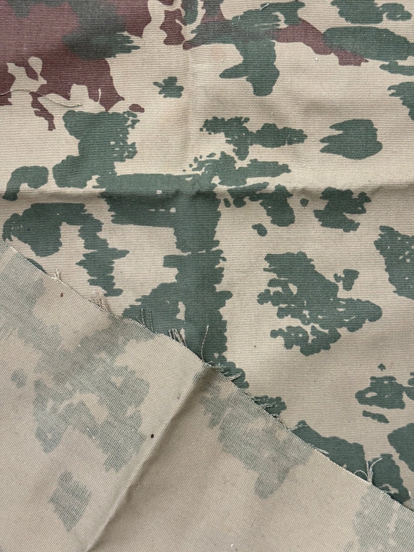Original South Africa Police (SAP) 1st Pattern Camo Fabric - Bateleur Militaria