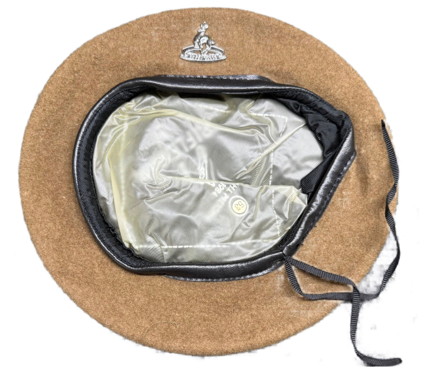 South Africa (SADF) School Cadets Beret & Badge Size 53 Mint
