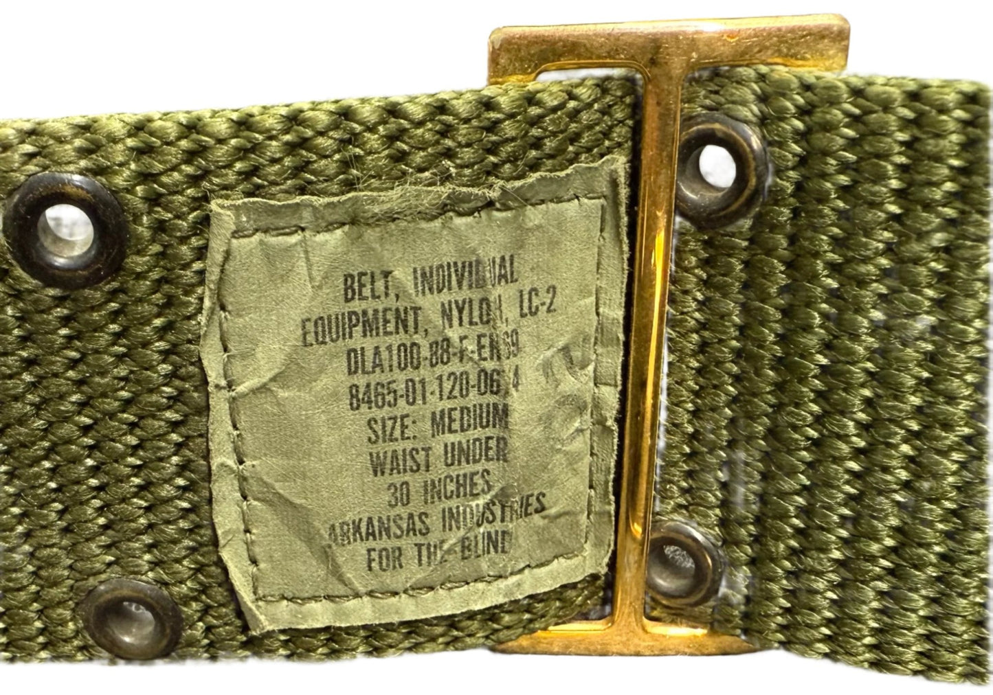 USMC Drill Instructor Belt & Buckle Medium - Bateleur Militaria