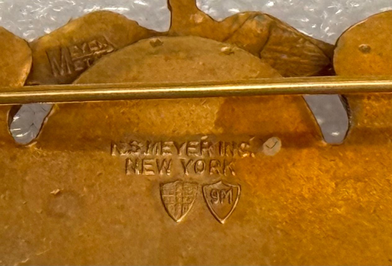 US Army Air Force Flight Surgeon Wings WW2 Full Size Hallmarked - Bateleur Militaria