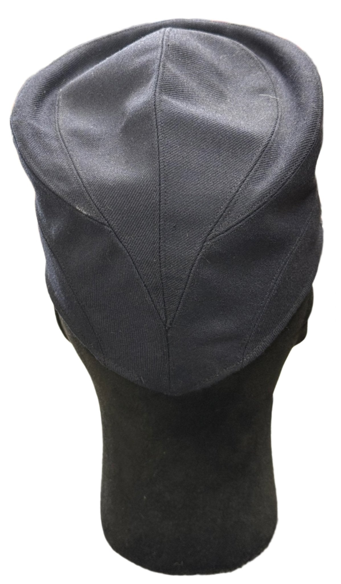 Vintage USMC Enlisted 1st Issue Dress Blue Uniform Women's Cap 1952 - 1977 1 - Bateleur Militaria