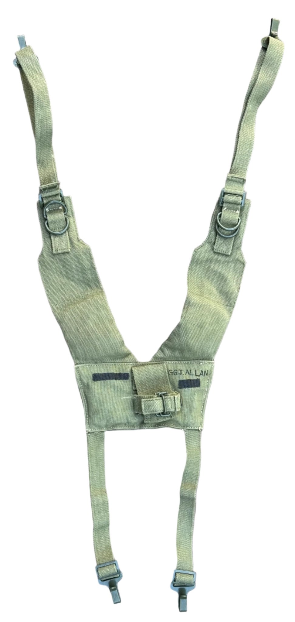 South Africa (SADF) Original P1964 Webbing Yolk Named
