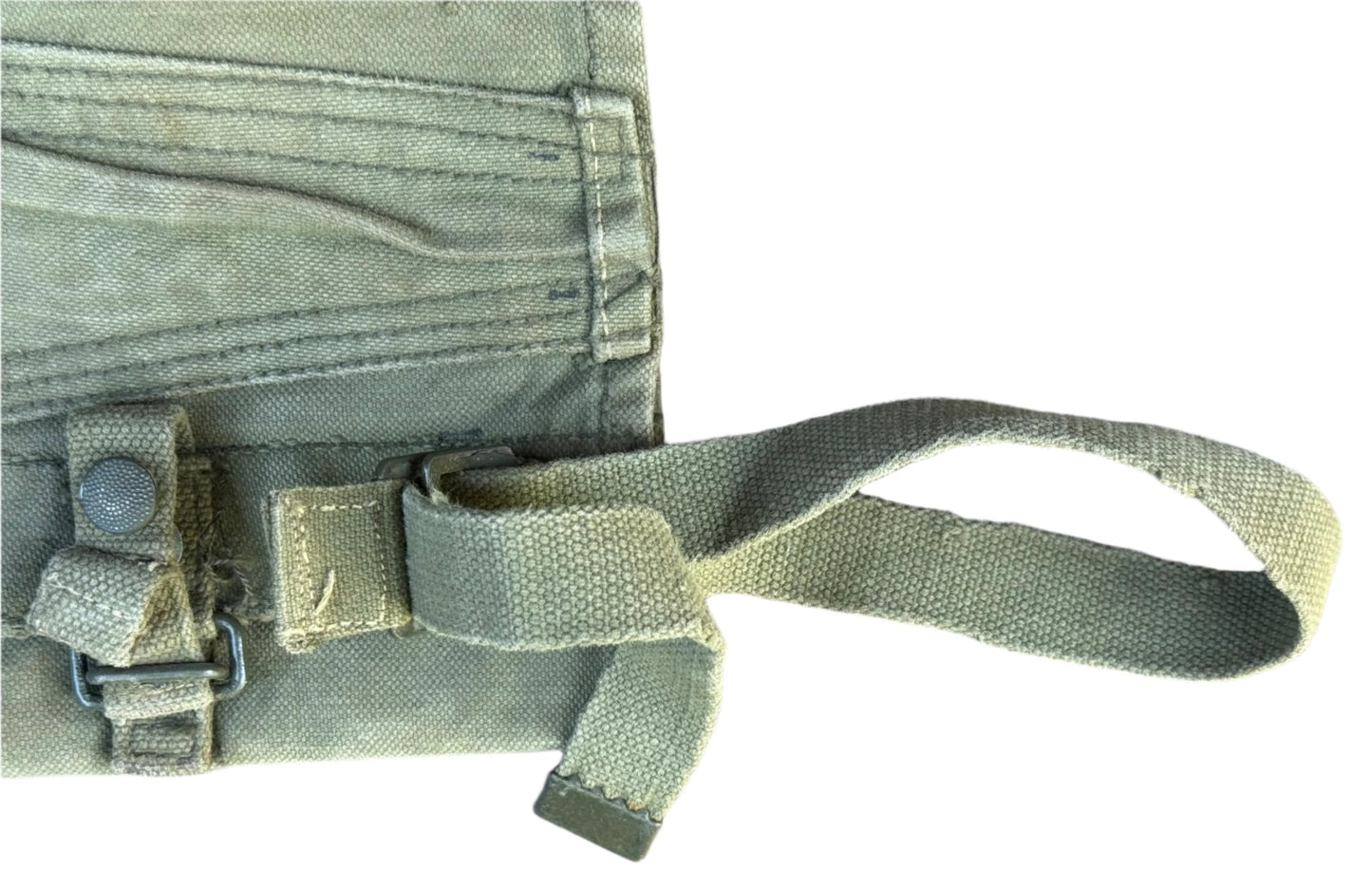 South Africa (SADF) Original P61/64 Webbing Yolk Green Named