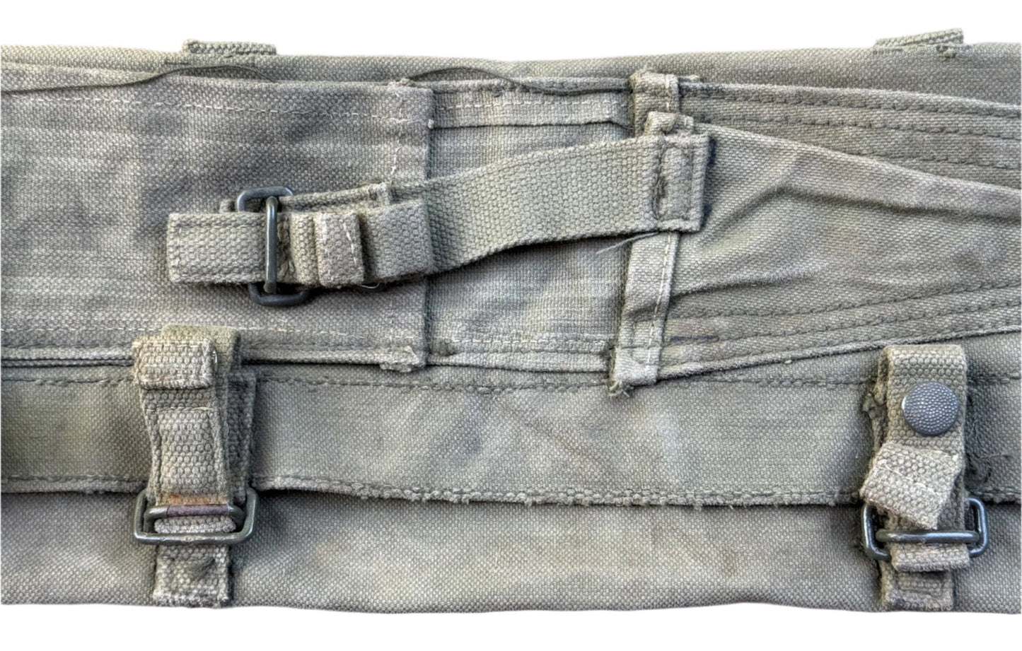 South Africa (SADF) Original P61/64 Webbing Yolk Green Named