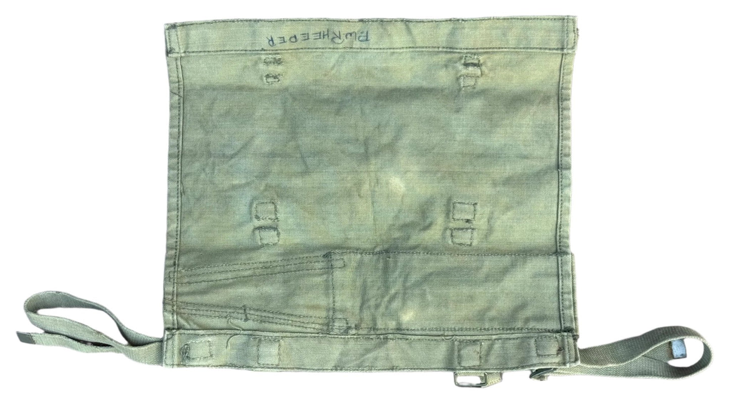 South Africa (SADF) Original P61/64 Webbing Yolk Green Named