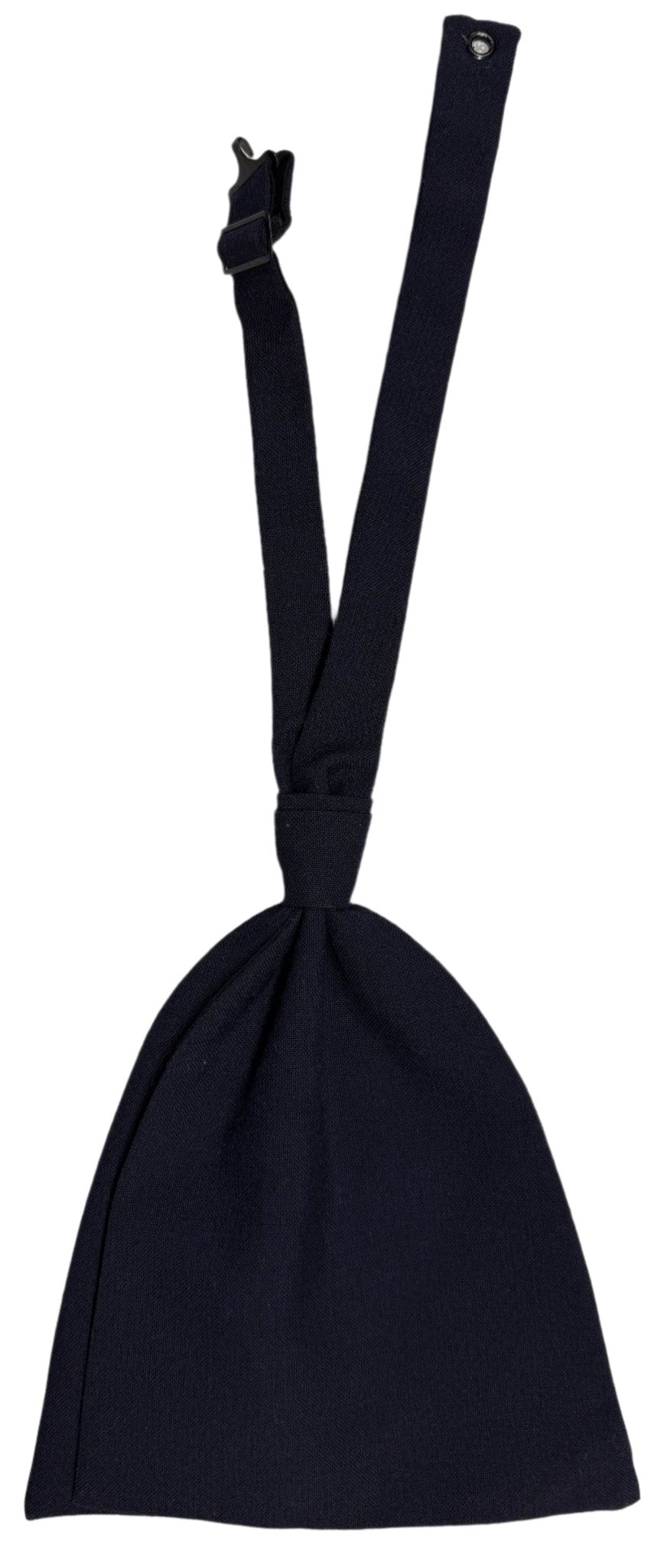 Vintage USMC 1st Issue Woman's Dress Blue Uniform Ascot Shaped Tie 1952 - 1977 - Bateleur Militaria