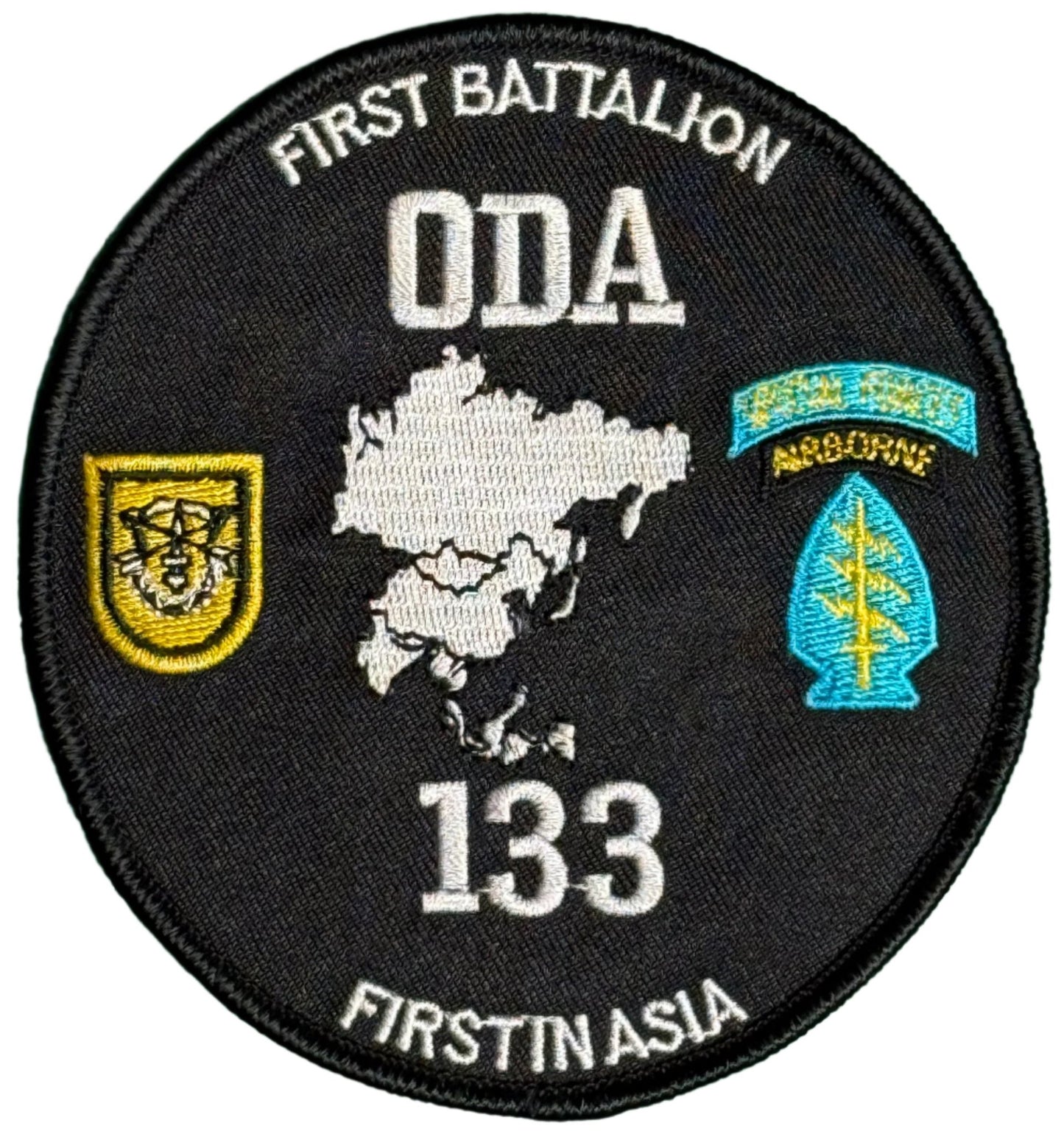 US Army 1 Special Forces Group (SFG) ODA 133 Patch - Bateleur Militaria