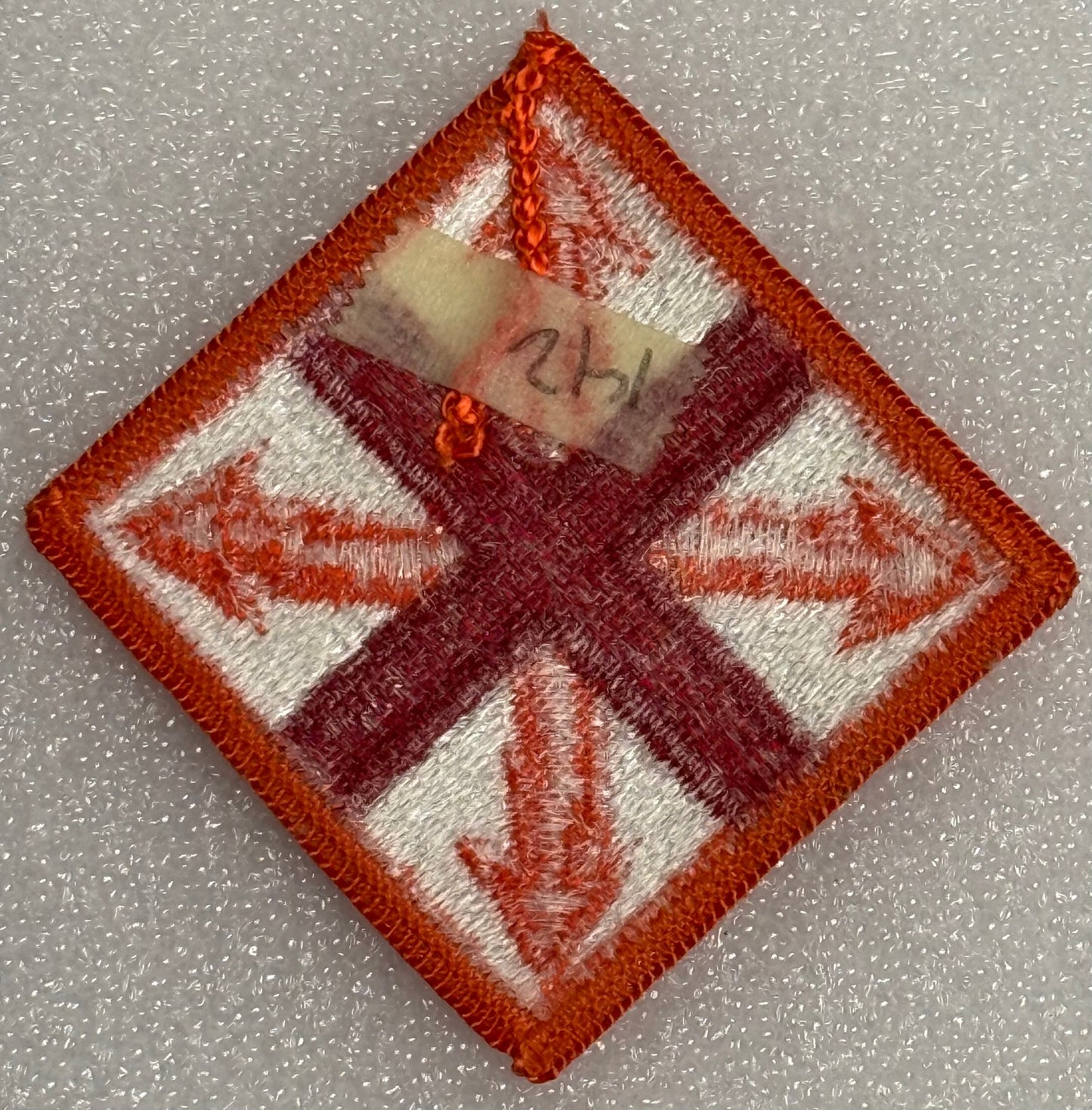 US Army 142nd Signal Brigade SSI/Patch Color Merrowed Edge - Bateleur Militaria