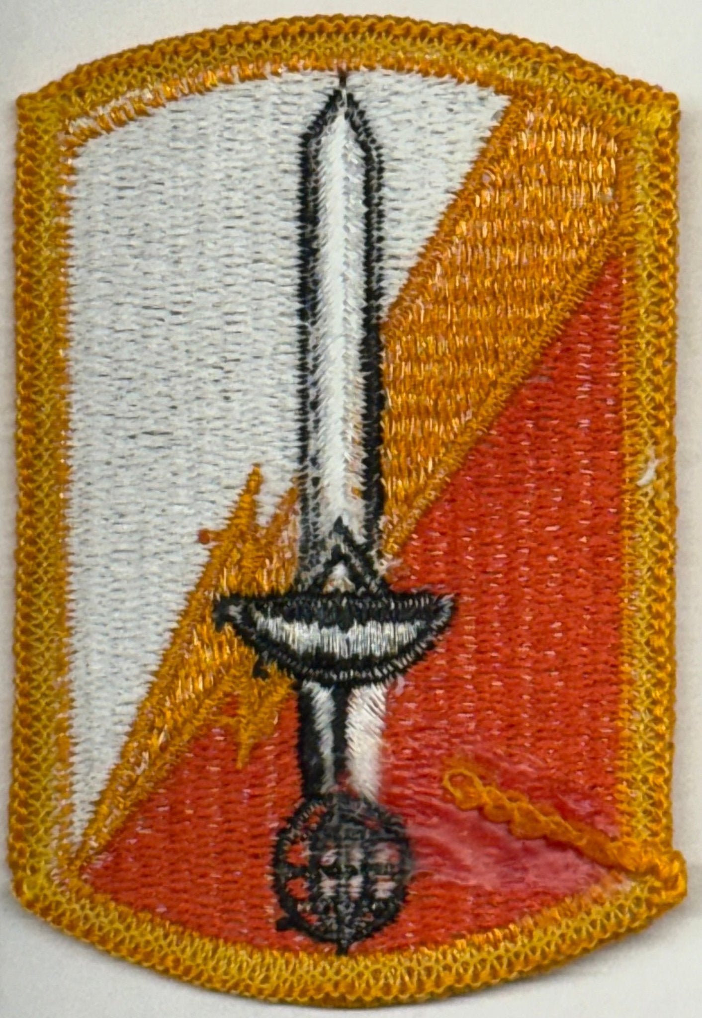 US Army 21st Signal Brigade SSI/Patch Color Merrowed Edge (2003 - ) - Bateleur Militaria