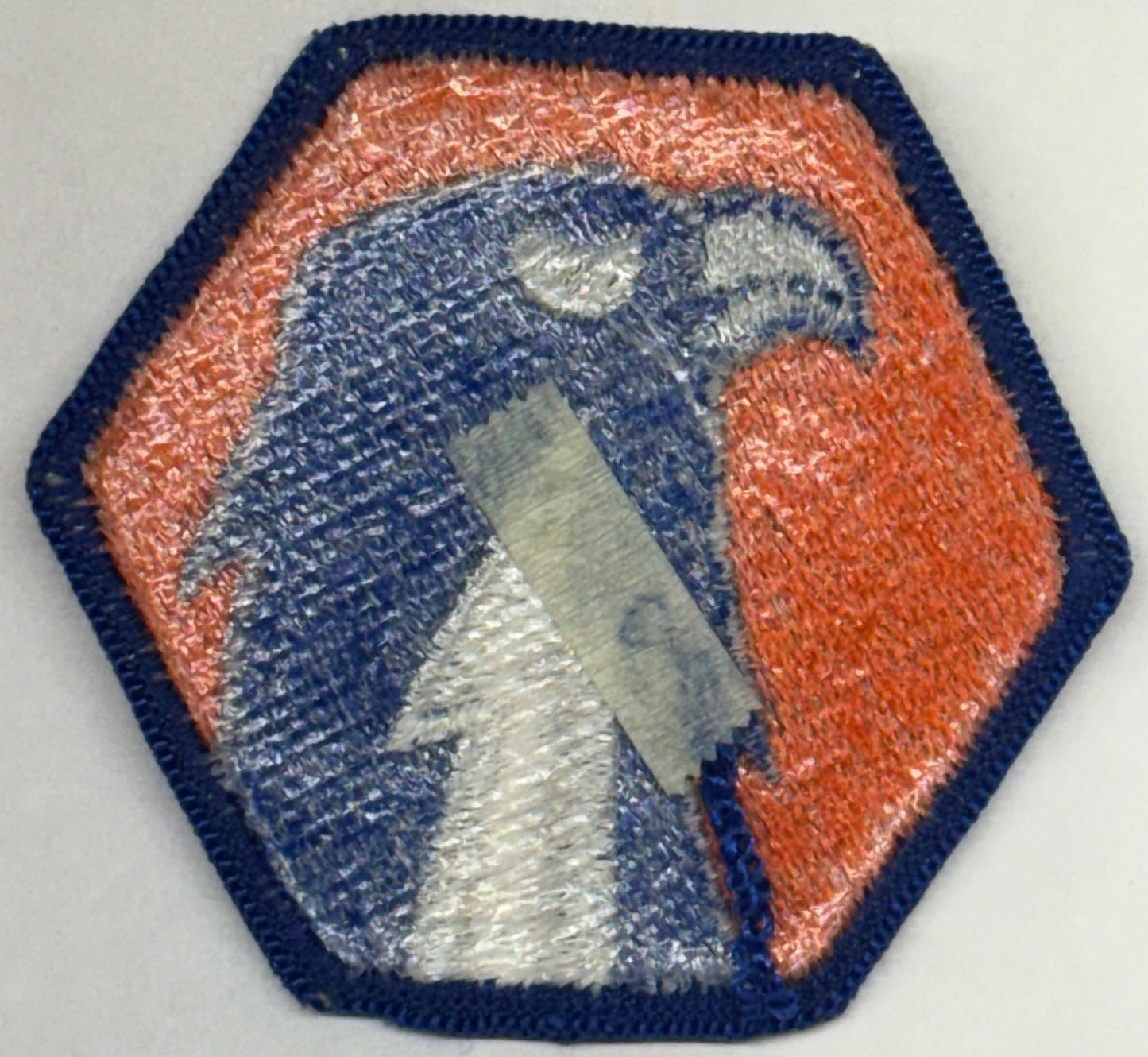 US Army 6th Signal Command SSI/Patch Color Merrowed Edge (1991 - 1992) - Bateleur Militaria