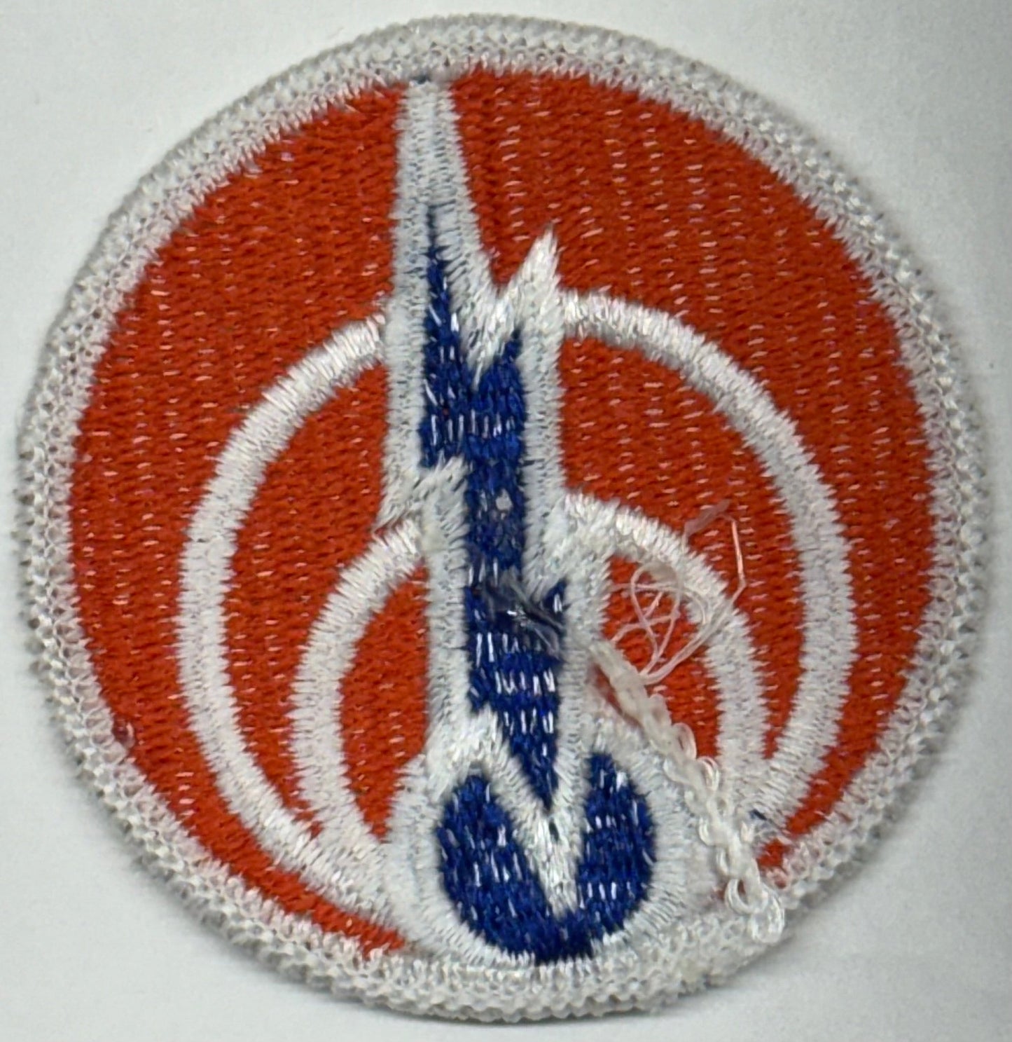 US Army 1st Signal Brigade SSI/Patch Color Merrowed Edge (1968 - 1980's) - Bateleur Militaria